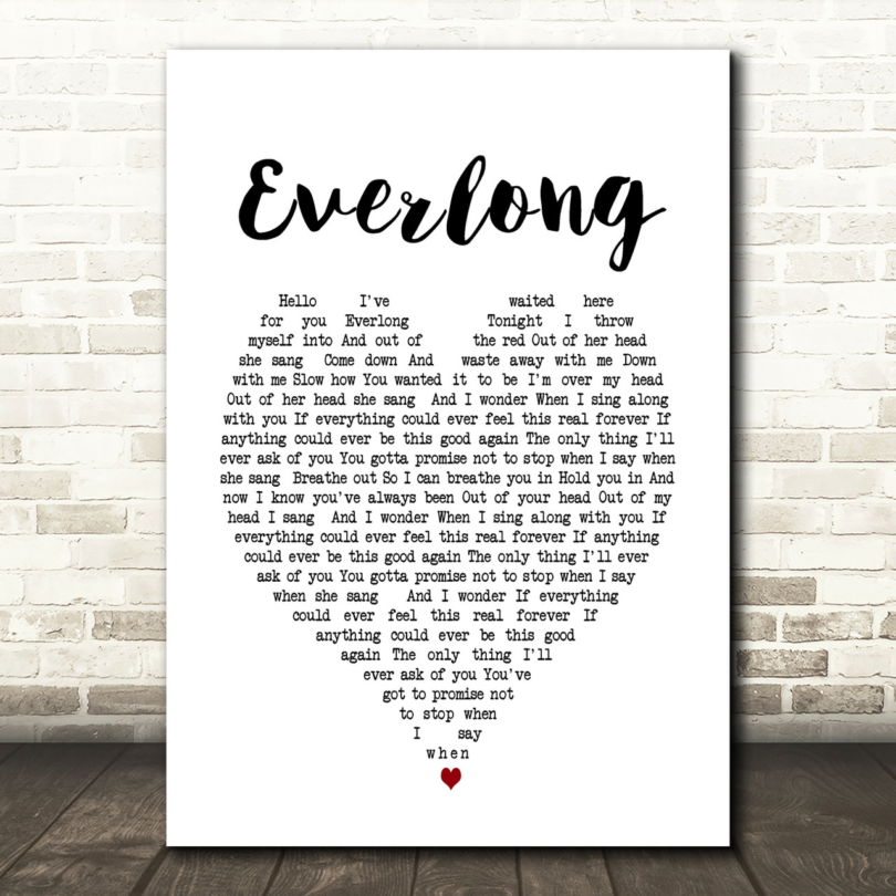 Foo Fighters: Everlong Lyrics