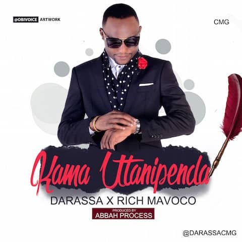 AUDIO Darassa Ft Rich Mavoko - Kama Utanipenda MP3 DOWNLOAD